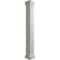 Ekena Millwork Rough Sawn Faux Wood Non-Tapered Square Column Wrap w/ Standard Capital & Base, 10"W x 14'H COLURS10X168STUF - alternate 1